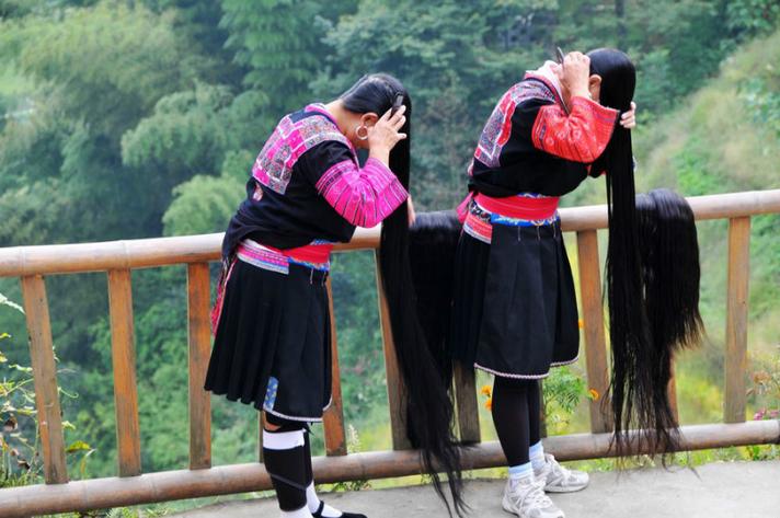 Long Haired Yao Women