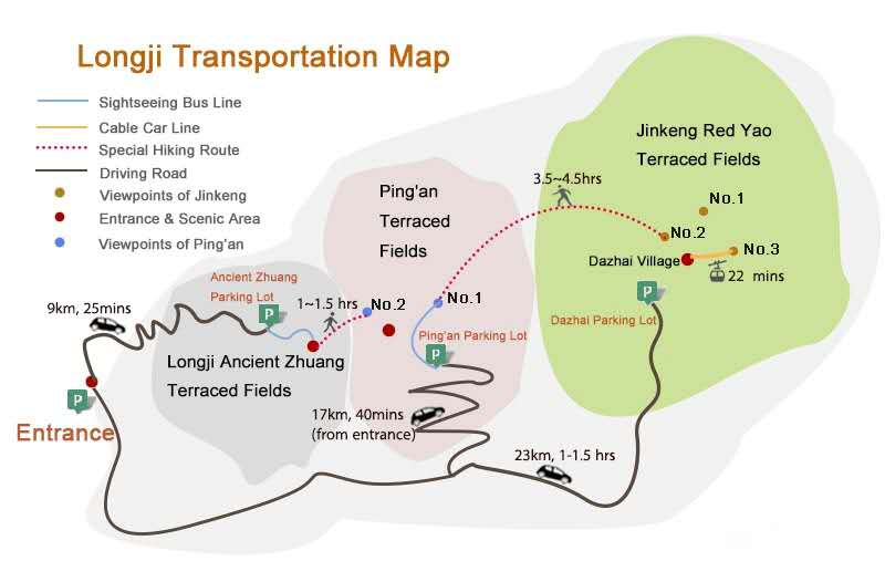 Longji Map