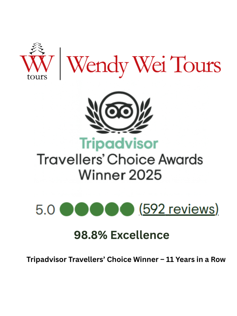 TripAdvisor Hall of Fame Winner - Wendy Wei Tours