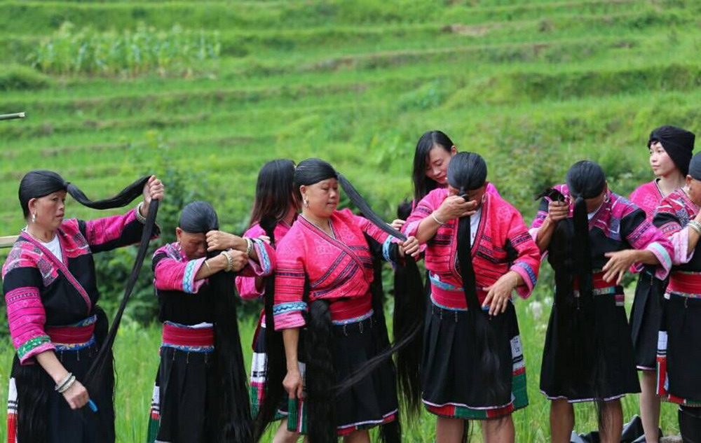 Group of people in traditional