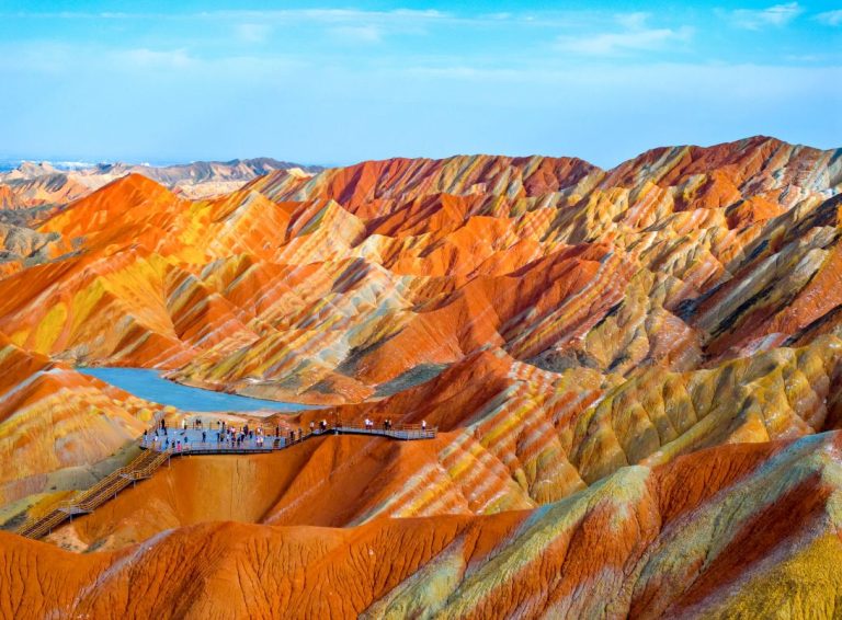 Zhangye Rainbow Mountains