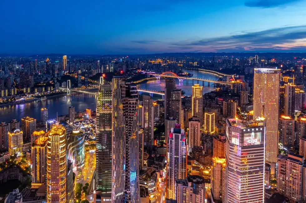 520 Observation Deck Night Views Chongqing
