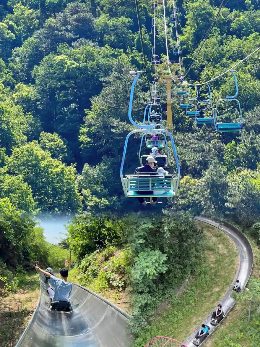 Mutianyu Toboggan and Chairlift