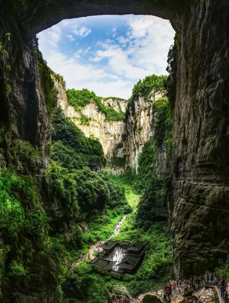 Chongqing Wulong 3 Natural BridgesTour